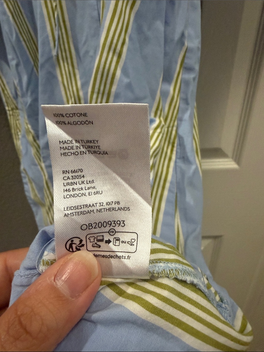 Anthropologie | Maeve short sleeve crossover v neck midi dress size medium - Picture 6 of 7